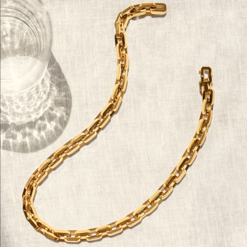 Eddie Borgo Supra Chain Link Necklace